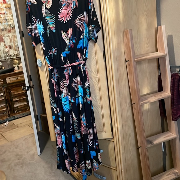 Gibson Latimer multicolor high low dress size xl - Picture 7 of 10